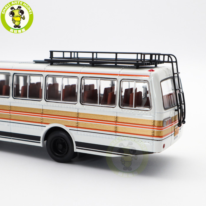 1/64 YAXING Asia Star JT663 Tourist Coach Bus Diecast Model Toy Car Bus Gifts For Friends