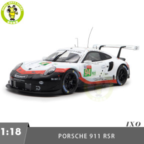 1/18 IXO Porsche 911 RSR Racing Car Diecast Model Toys Car Boys Girls Gifts