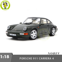 1/18 Porsche 964 911 Carrera 4 1992 Norev 187326 Diecast Model Toys Car Gifts For Friends Father