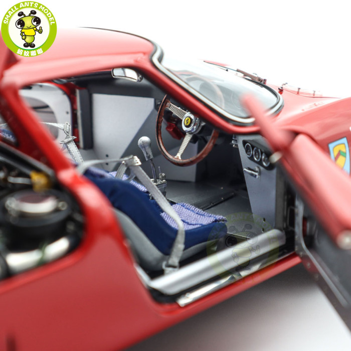 1/18 CMC M-268 Ferrari 250 LM Winner Monza Intereuropa 1964 Nino Vacarella #31 Diecast Model Toy Car Gifts For Friends