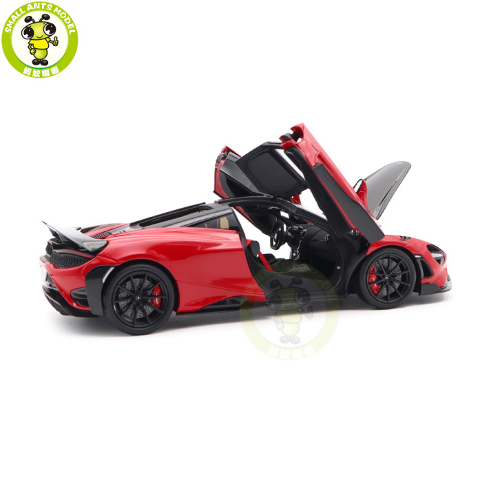 1/18 LCD HPD McLaren 765LT Diecast Model Car Gifts For Father Friends