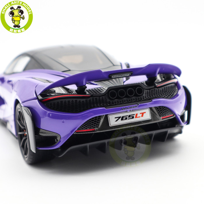 1/18 LCD HPD McLaren 765LT Diecast Model Car Gifts For Father Friends