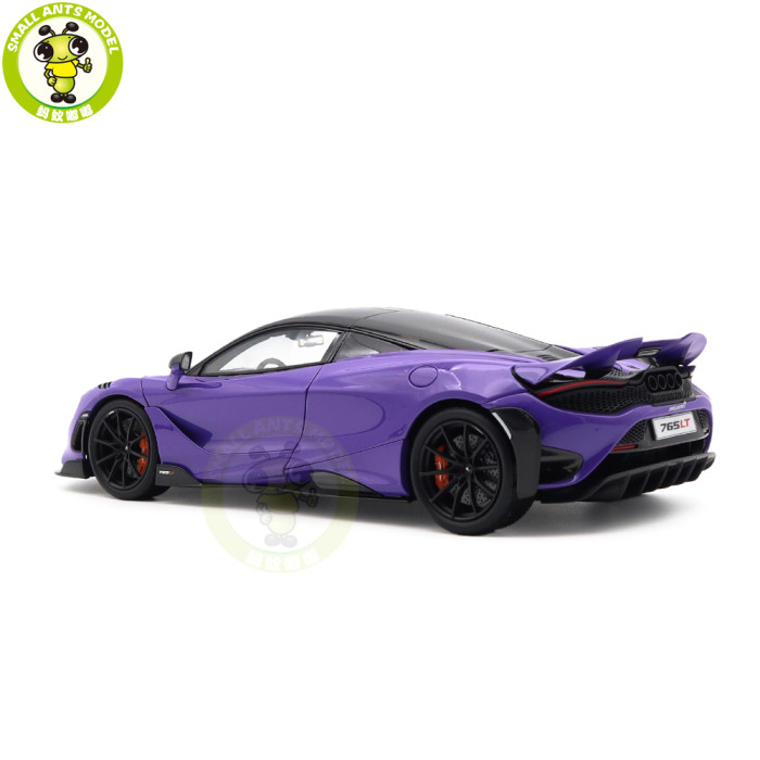 1/18 LCD HPD McLaren 765LT Diecast Model Car Gifts For Father Friends
