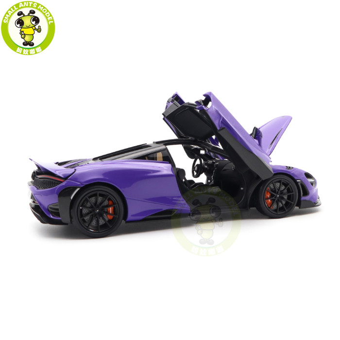 1/18 LCD HPD McLaren 765LT Diecast Model Car Gifts For Father Friends