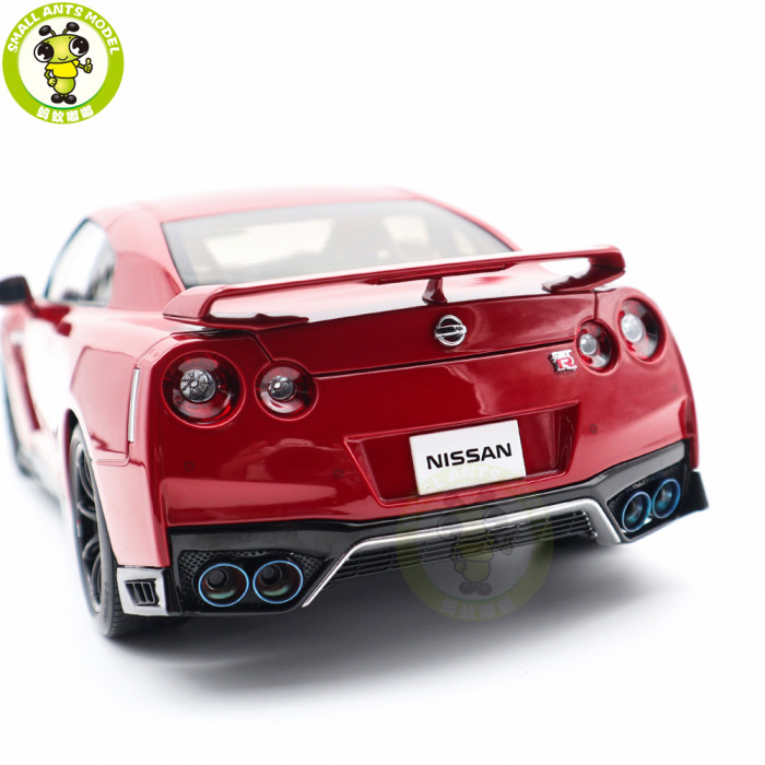 1/18 MOTORHELIX Nissan GT R GT-R R35 Track Edition Engineered By NISMO 2020 Diecast Model Toy Car Gifts For Father Friends