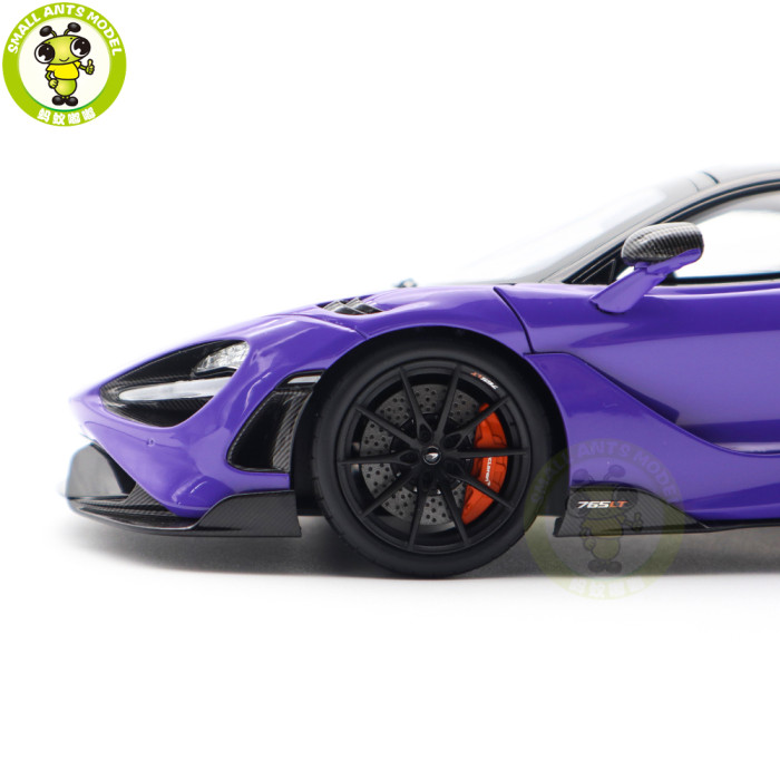 1/18 LCD HPD McLaren 765LT Diecast Model Car Gifts For Father Friends