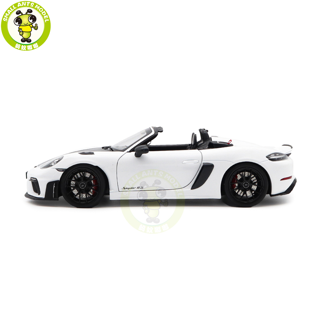 1/18 Porsche 718 Spyder RS 2023 Weissach Pack Norev 187274 White