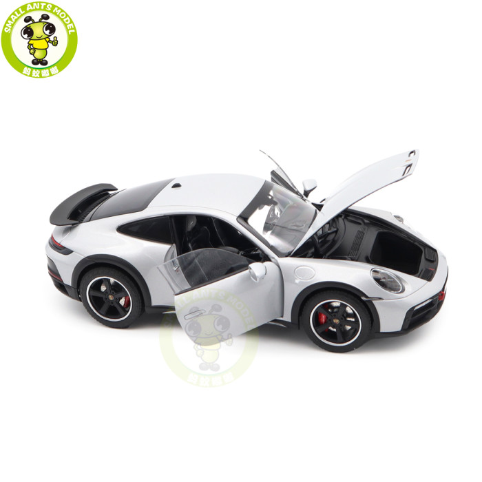 1/18 Porsche 911 DAKAR 2023 NOREV 187242 Ice Grey Metallic Diecast Model Toys Car Gifts For Friends Father