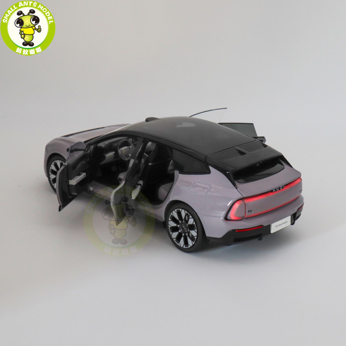 1/18 Audi E5 Sportback With Lights Diecast Model Toys Car Gifts For Friends Father