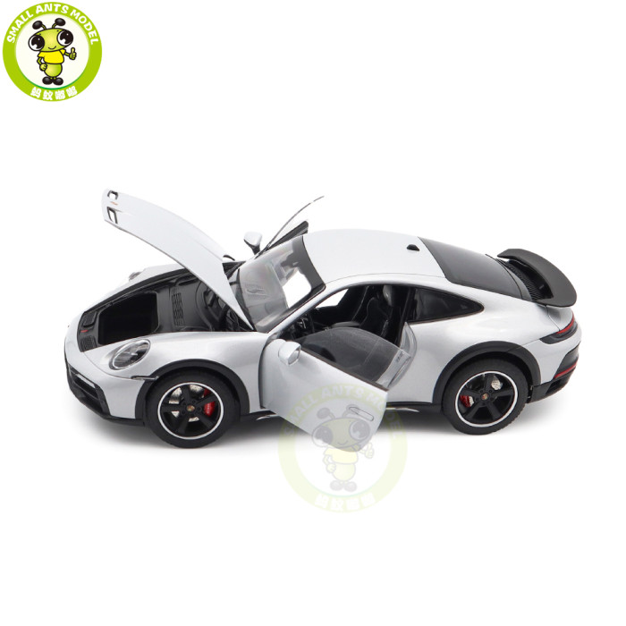 1/18 Porsche 911 DAKAR 2023 NOREV 187242 Ice Grey Metallic Diecast Model Toys Car Gifts For Friends Father