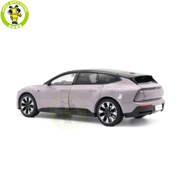 1/18 Audi E5 Sportback With Lights Diecast Model Toys Car Gifts For Friends Father