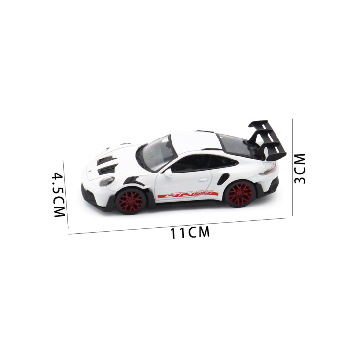 1/43 Porsche 911 GT3 RS NOREV Diecast Model Toy Car Gifts For Friends Father
