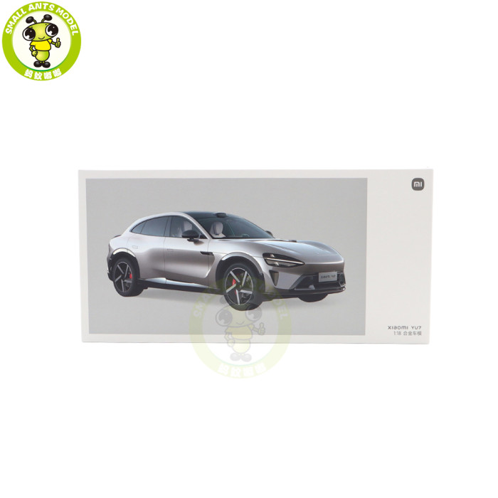 1/18 XIAOMI MI YU7 Diecast Model Toys Car Gifts For Father Friends