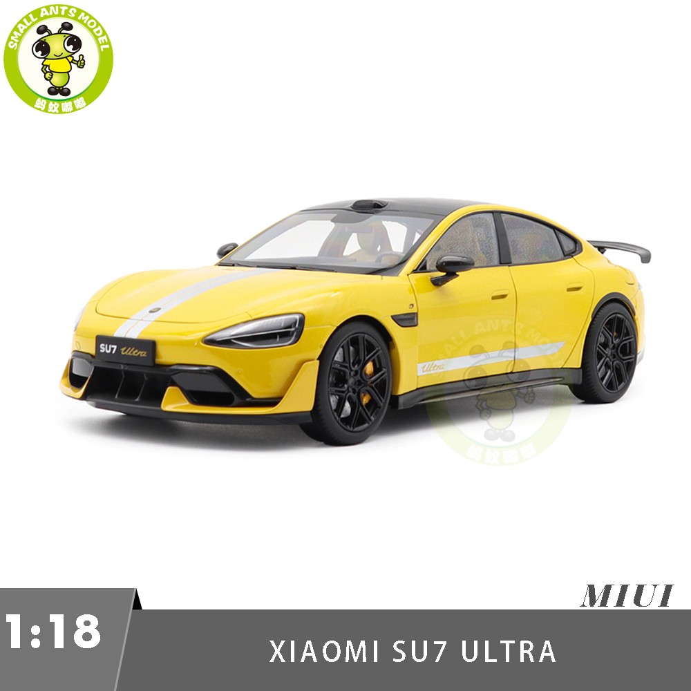 1/18 XIAOMI MI SU7 Ultra Diecast Model Toys Car Gifts For Father