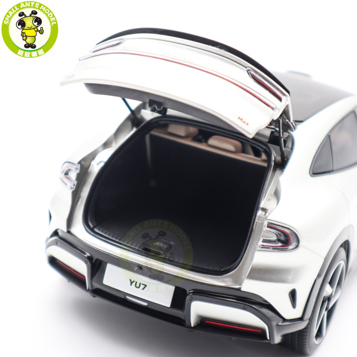 1/18 XIAOMI MI YU7 Diecast Model Toys Car Gifts For Father Friends