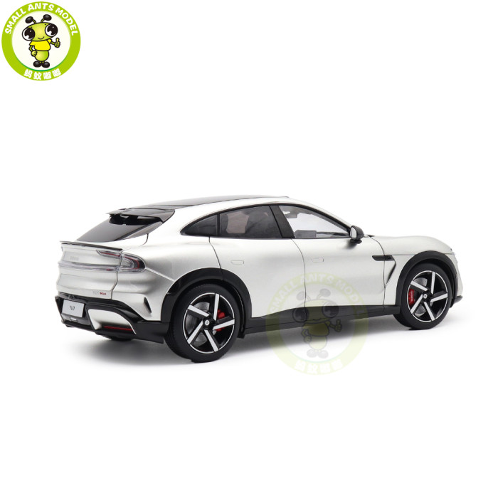 1/18 XIAOMI MI YU7 Diecast Model Toys Car Gifts For Father Friends