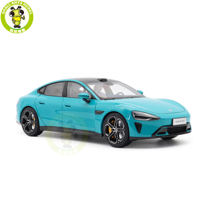 1/18 XIAOMI MI SU7 Diecast Model Toys Car Gifts For Father Friends