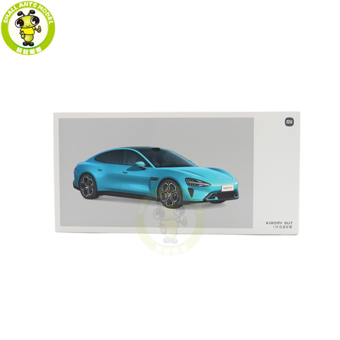 1/18 XIAOMI MI SU7 Diecast Model Toys Car Gifts For Father Friends