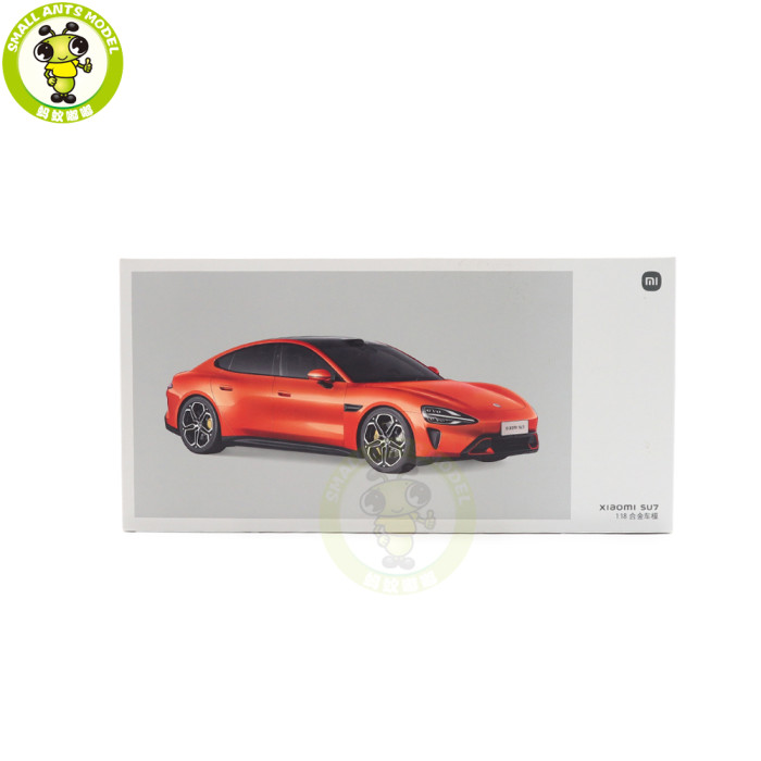 1/18 XIAOMI MI SU7 Diecast Model Toys Car Gifts For Father Friends