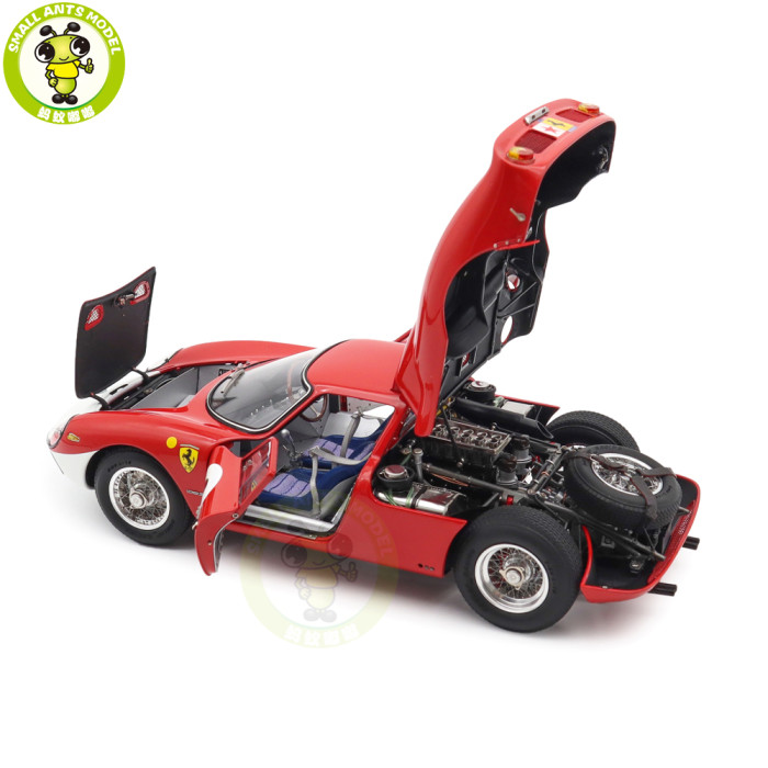 1/18 CMC M-262 Ferrari 250 LM 12H Reims 1964 Jonh Surtees Lorenzo Bandini #8 Diecast Model Toy Car Gifts For Friends