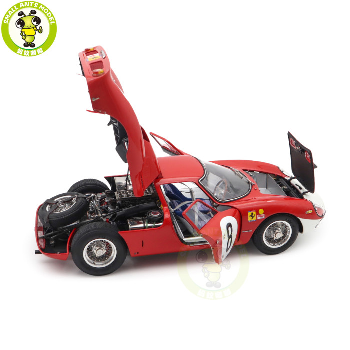 1/18 CMC M-262 Ferrari 250 LM 12H Reims 1964 Jonh Surtees Lorenzo Bandini #8 Diecast Model Toy Car Gifts For Friends