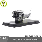 1/18 MOTORHELIX Engine Model For Benz W221 M275 ALFA ROMEO Honda K20C F B K Series Toyota 4AGE Mitsubishi 4G63T