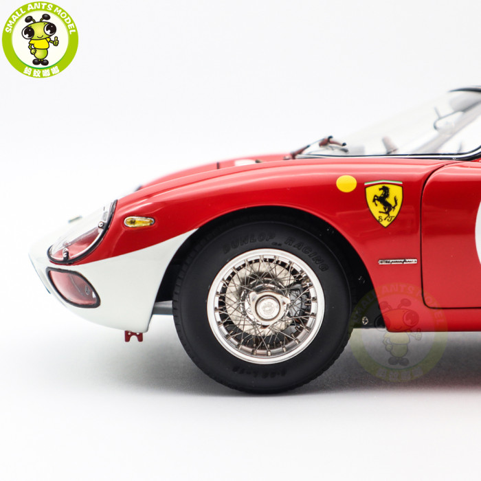 1/18 CMC M-262 Ferrari 250 LM 12H Reims 1964 Jonh Surtees Lorenzo Bandini #8 Diecast Model Toy Car Gifts For Friends