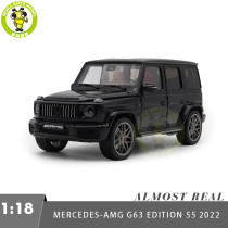1/18 Mercedes AMG G63 G-Class Edition 55 2022  Almost Real 820806 Diecast Model Toy Cars Gifts For Boyfriend Father Husband