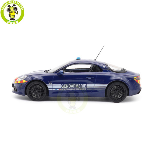 1/18 Alpine A110 S 2023 Norev 185420 Gendarmerie Diecast Model Toys Car Boys Girls Gifts