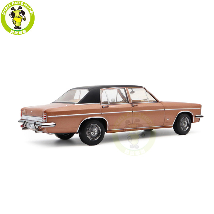 1/18 Opel Diplomat V8 1969 Norev 183689 Copper Red Metallic Diecast Model Toys Car Boys Girls Gifts
