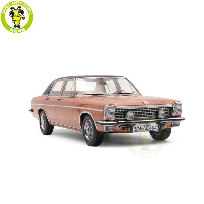1/18 Opel Diplomat V8 1969 Norev 183689 Copper Red Metallic Diecast Model Toys Car Boys Girls Gifts