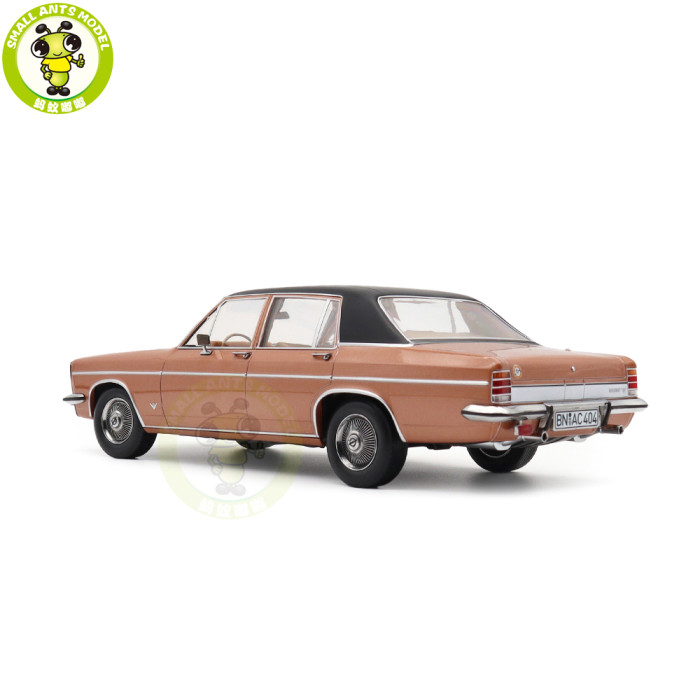 1/18 Opel Diplomat V8 1969 Norev 183689 Copper Red Metallic Diecast Model Toys Car Boys Girls Gifts
