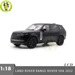 1/18 LCD Land Rover Range Rover 2022 SVA Diecast Model Toy Car Gifts For Friends Father