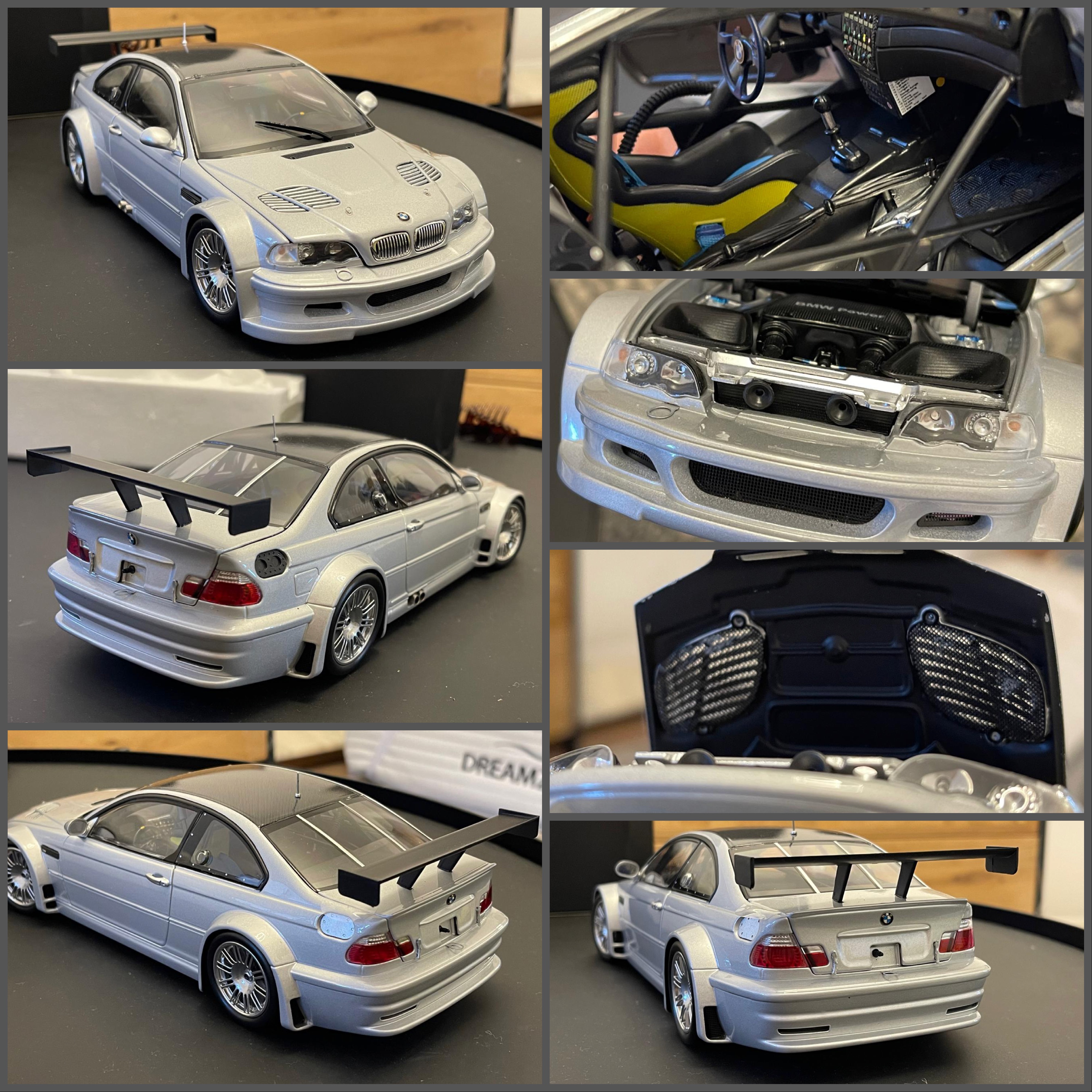 1/18 BMW M3 GTR GT R E46 Need For Speed NFS 9 IX Diecast