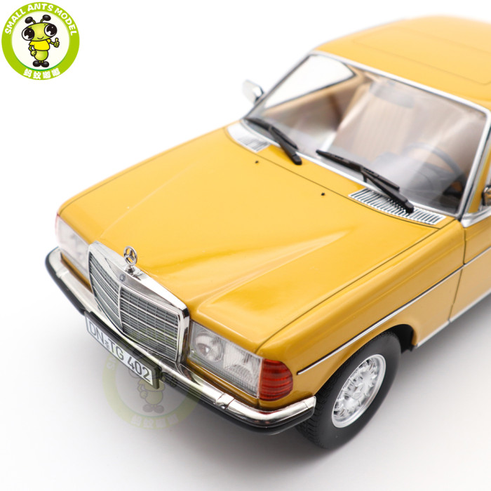 1/18 Mercedes Benz 280 CE 1980 Norev 183985 Sahara Yellow Diecast Model Toy Car Gifts For Friends Father