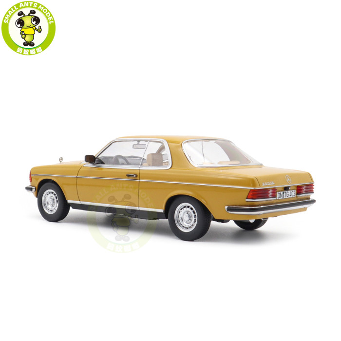 1/18 Mercedes Benz 280 CE 1980 Norev 183985 Sahara Yellow Diecast Model Toy Car Gifts For Friends Father