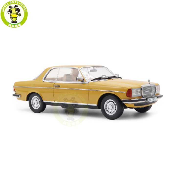 1/18 Mercedes Benz 280 CE 1980 Norev 183985 Sahara Yellow Diecast Model Toy Car Gifts For Friends Father