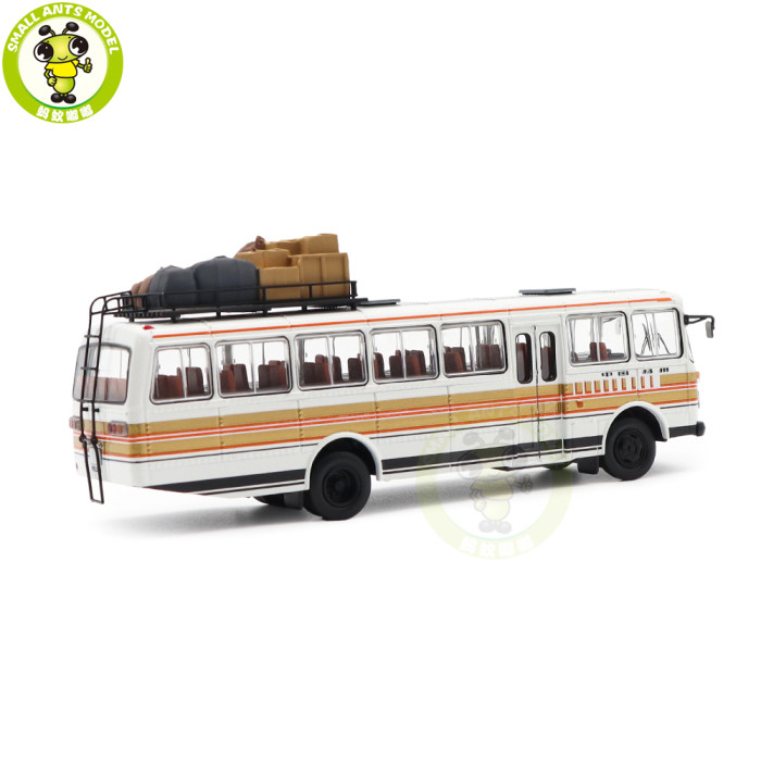 1/64 YAXING Asia Star JT663 Tourist Coach Bus Diecast Model Toy Car Bus Gifts For Friends