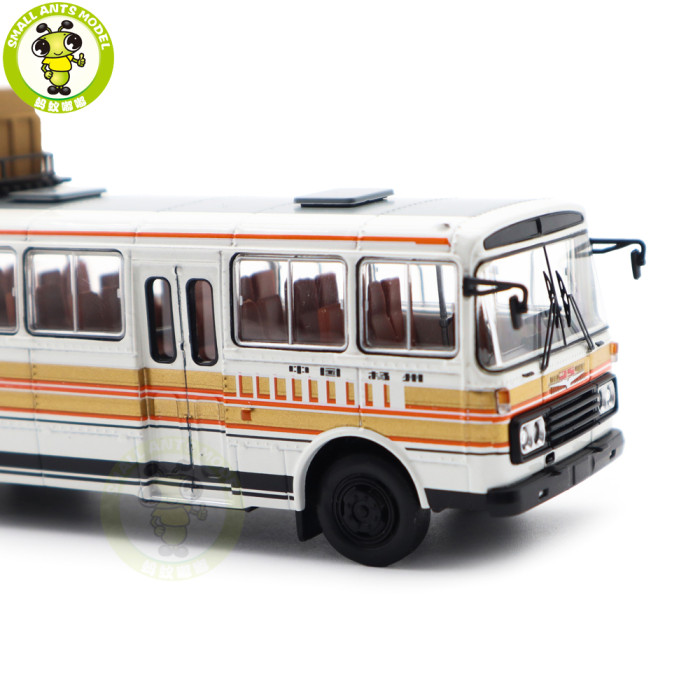 1/64 YAXING Asia Star JT663 Tourist Coach Bus Diecast Model Toy Car Bus Gifts For Friends