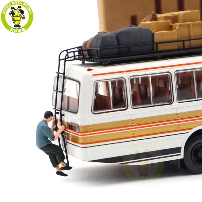 1/64 YAXING Asia Star JT663 Tourist Coach Bus Diecast Model Toy Car Bus Gifts For Friends