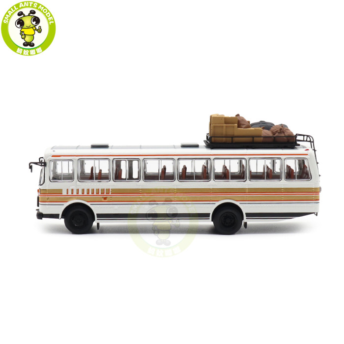 1/64 YAXING Asia Star JT663 Tourist Coach Bus Diecast Model Toy Car Bus Gifts For Friends
