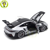 1/18 Porsche 911 992 GT3 RS 2022 Norev Diecast Model Toys Car Gifts For Friends Father