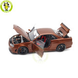 1/18 MOTORHELIX Nissan Skyline GT-R R34 NISMO CUSTOMIZED Diecast Model Toy Car Gifts For Father Friends