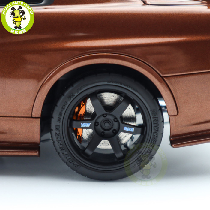 1/18 MOTORHELIX Nissan Skyline GT-R R34 NISMO CUSTOMIZED Diecast Model Toy Car Gifts For Father Friends
