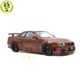 1/18 MOTORHELIX Nissan Skyline GT-R R34 NISMO CUSTOMIZED Diecast Model Toy Car Gifts For Father Friends