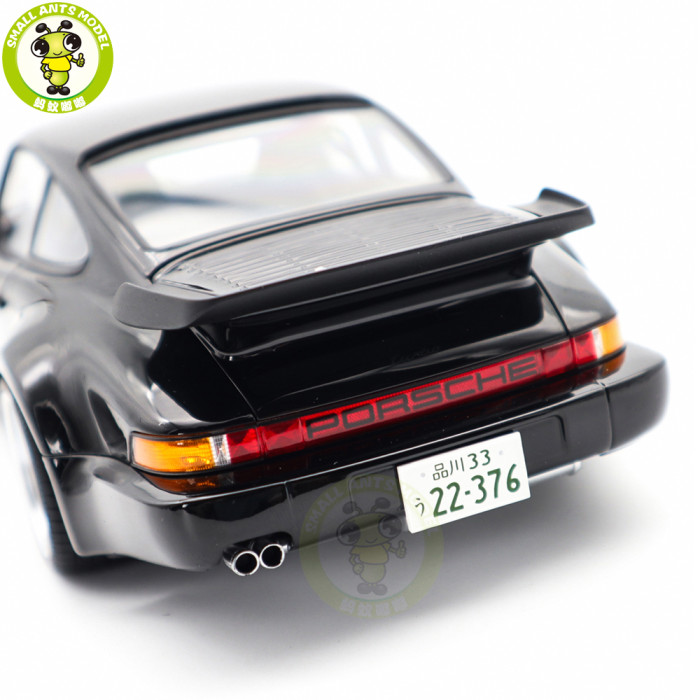 1/18 Porsche 911 930 WANGAN Midnight BlackBird COMIC #1 AUTOart 78158 Model Toy Cars Gifts For Friends