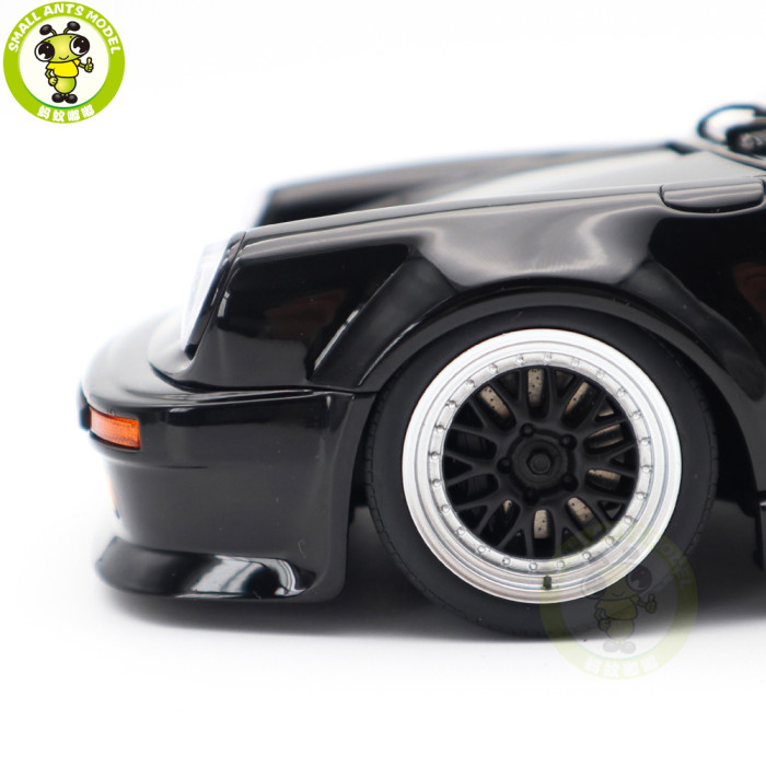1/18 Porsche 911 930 WANGAN Midnight BlackBird COMIC #1 AUTOart 78158 Model Toy Cars Gifts For Friends