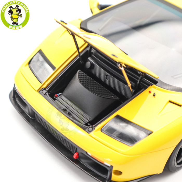 1/18 Lamborghini Diablo GT-R AUTOart 79138 Superfly Yellow Model Toy Cars Gifts For Friends