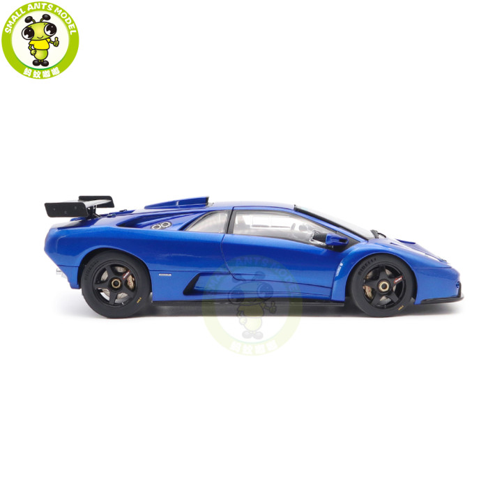 1/18 Lamborghini Diablo GT-R AUTOart 79135 Monterey Blue Model Toy Cars Gifts For Friends