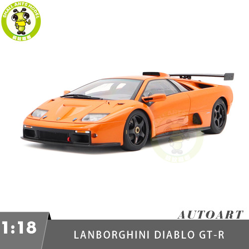 1/18 Lamborghini Diablo GT-R AUTOart 79139 Arancio Ishtar Model Toy Cars Gifts For Friends